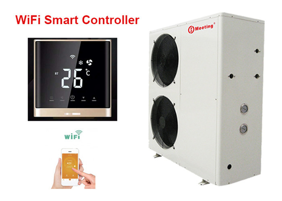 WIFIの床暖房のためのスマートな温度調節器EVIの空気源のヒート ポンプの給湯装置