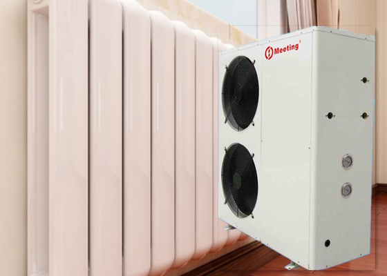 家庭暖房システムのための反錆のウォーマーの中央ラジエーターを接続する空気源のヒート ポンプの給湯装置